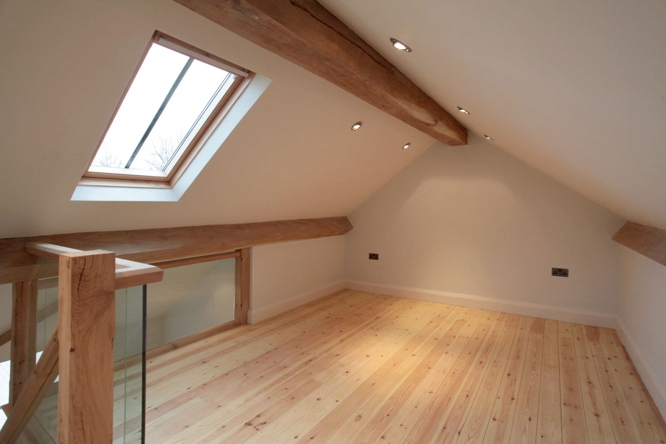 oak beamed loft conversion