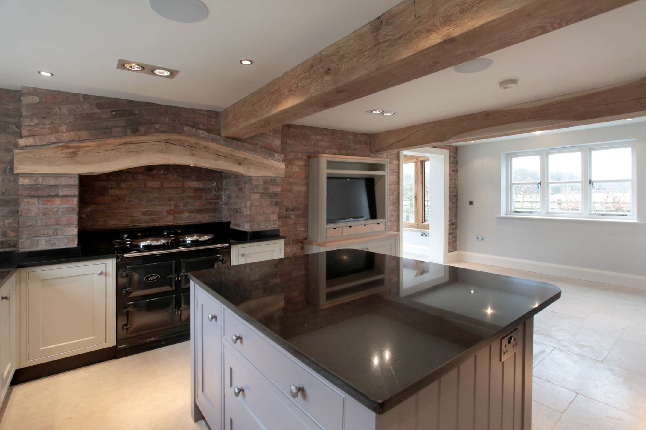 stunning oakwork in a tailored cheshire kitchen